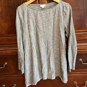 J Jill black/white tunic.